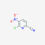 Structure of 2-Chloro-6-cyano-3-nitropyridine