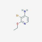 Structure of 4-Amino-3-bromo-2-ethoxypyridine