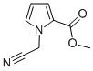 Structure of 1H-PYRROLE-2-CARBOXYLIC ACID,1-(CYANOMETHYL)-,METHYL ESTER