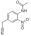 Structure of 3-Nitro-4-acetylaminobenzeneacetonitrile