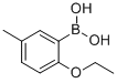 2-乙氧基-5-甲基苯硼酸结构式