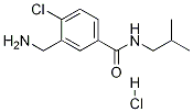 Structure of 3-(Aminomethyl)-4-chloro-N-isobutylbenzamide hydrochloride