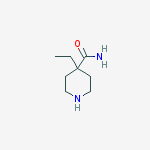 4-ETHYL-4-PIPERIDINECARBOXAMIDE XHCL结构式