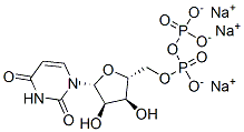 Structure of URIDINE 5-DIPHOSPHATE  TRISODIUM SALT