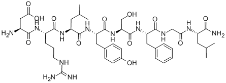 Structure of ALLATOSTATIN IV