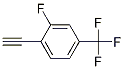 Structure of Benzene, 1-ethynyl-2-fluoro-4-(trifluoroMethyl)-