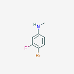 Structure of N-methyl-4-bromo-3-fluoroaniline