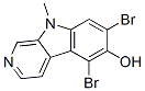 9-methyl-7-bromoeudistomin D结构式