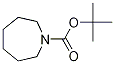 Hexahydro-1H-azepine-1-carboxylic acid 1,1-dimethylethyl ester结构式