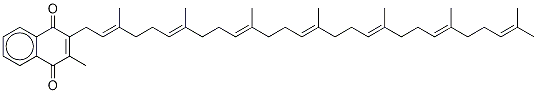 Structure of Menaquinone 7-d7