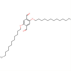 Structure of 1,4-Benzenedicarboxaldehyde, 2,5-bis(dodecyloxy)-