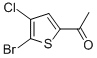 Structure of 1-(5-BROMO-4-CHLORO-2-THIENYL)ETHANONE