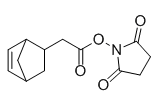 Structure of 5-NORBORNENE-2-ACETIC ACID SUCCINIMIDYL ESTER