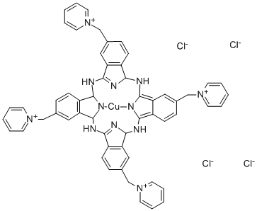 Structure of Alcian Blue pyridine variant