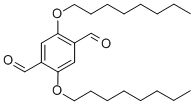 Structure of 2 5-BIS(OCTYLOXY)TEREPHTHALALDEHYDE  98