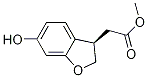 (R)-2,3-二氢-6-羟基-3-香豆酮乙酸甲酯结构式