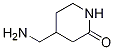 Structure of 4-(aminomethyl)piperidin-2-one