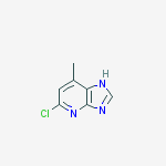 5-chloro-7-methyl-1h-imidazo[4,5-b]pyridine结构式
