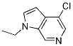 Structure of Ethyl 4-chloro-6-azaindole-3-carboxylate