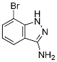Structure of 7-Bromo-1H-indazol-3-amine