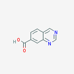 Quinazoline-7-carboxylic acid结构式
