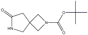 Structure of tert-butyl 7-oxo-2,6-diazaspiro[3.4]octane-2-carboxylate
