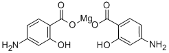 Structure of p-Aminosalicylic acid magnesium salt