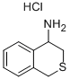 Structure of 3,4-dihydro-1H-isothiochromen-4-amine hydrochloride