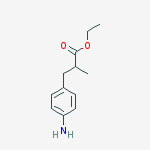 Structure of ETHYL2-(4-AMINOBENZYL)PROPANOATE