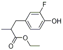 Structure of ETHYL 3-(3-FLUORO-4-HYDROXYPHENYL)-2-METHYLPROPANOATE