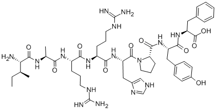 Structure of histamine-releasing peptide