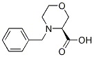 Structure of (S)-4-Benzyl-3-morpholinecarboxylic Acid