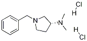 Structure of (R)-1-Benzyl-3-dimethylaminopyrrolidine Dihydrochloride