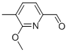 2-Pyridinecarboxaldehyde,6-methoxy-5-methyl-结构式