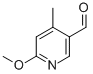 Structure of 5-FORMYL-2-METHOXY-4-PICOLINE