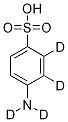 Structure of Sulfanilic Acid-d4