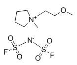 Structure of 1-(2-Methoxyethyl)-1-methylpyrrolidinium Bis(fluorosulfonyl)imide