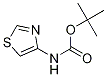 Structure of tert-butyl thiazol-4-ylcarbamate