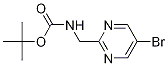 Structure of N-Boc-5-Bromo-2-pyrimidinemethanamine