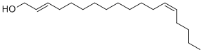 Structure of (E,Z)-2,13-OCTADECADIENOL