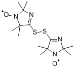 Structure of BIS-(2,2,5,5-TETRAMETHYL-3-IMIDAZOLINE-1-OXYL-4-YL)DISULFIDE