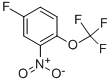 Structure of 4-Fluoro-2-nitro-1-(trifluoromethoxy)benzene