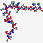 Structure of H-ILE-LYS-PRO-GLU-ALA-PRO-GLY-GLU-ASP-ALA-SER-PRO-GLU-GLU-LEU-ASN-ARG-TYR-TYR-ALA-SER-LEU-ARG-HIS-TYR-LEU-ASN-LEU-VAL-THR-ARG-GLN-ARG-TYR-NH2