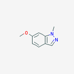 Structure of 6-Methoxy-1-Methyl-1H-indazole