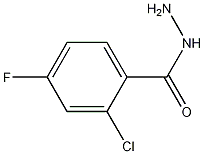 Structure of 2-chloro-4-fluorobenzohydrazide