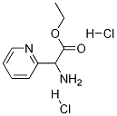 Structure of Ethyl 2-Amino-2-(2-pyridinyl)acetate Dihydrochloride