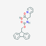Structure of FMOC-DL-ALA(2-PYRIDYL)-OH