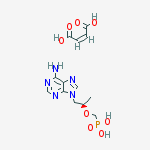 Structure of TENOFOVIR (MALEATE), 98%