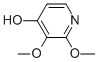 4-Hydroxy-2,3-dimethoxypyridine结构式