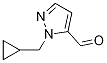 Structure of 5-Formyl-1-(cyclopropylmethyl)pyrazole